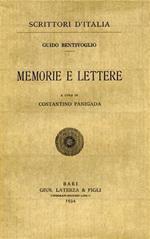 Memorie e lettere