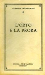 L' Orto e la prora. Poema paradisiaco 1891. 1892. Odi navali 1892. 1893. L'Armata d'Italia 1888