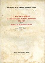 Lo Stato Pontificio e l'intervento austro. francese del 1832 nella Cronaca di Francesco Rangone