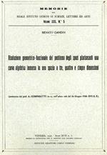 Risoluzione geometrico - funzionale del problema degli spazi plurisecanti una curva algebrica immersa in uno spazio a tre ,