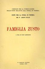 Famiglia Zusto. Archivio. 1083. 1199