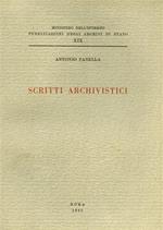 Scritti Archivistici