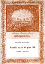 Economia toscana nel primo '800 dalla Restaurazione al Regno 1815 1861