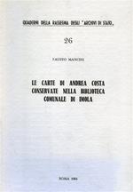 Le carte di Andrea Costa conservate nella Biblioteca Comunale di Imola