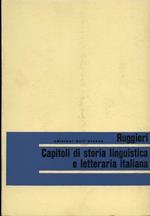 Capitoli di storia linguistica e letteraria italiana