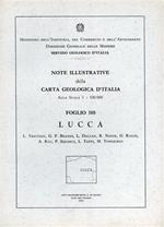 Note illustrative della Carta Geologica d'Italia F°105. Lucca