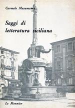 Saggi di letteratura Siciliana