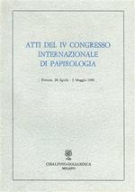 Atti del IV Congresso Internazionale di Papirologia