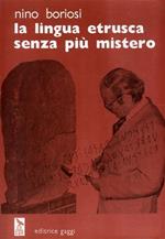 La lingua etrusca senza più mistero