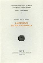 I mémoires de Mr. D'Artagnan