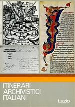 Itinerari Archivistici Italiani. Lazio