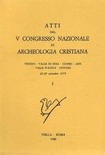 Atti del V Congresso Nazionale di Archeologia cristiana