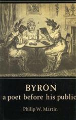 Byron a poet before his public