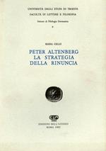 Peter Altenberg. La strategia della rinuncia