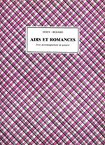 Airs et Romances avec accompagnement de guitarre