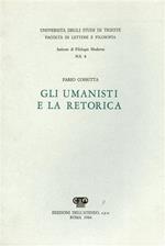 Gli umanisti e la retorica