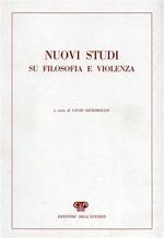 Nuovi studi su filosofia e violenza