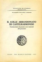 Il colle abbandonato di Castelraimondo. Testimoniare il passato con i metodi del presente. Incontro di Studio sulle metod