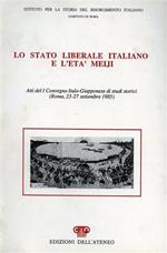 Lo stato liberale italiano e l'età Meiji