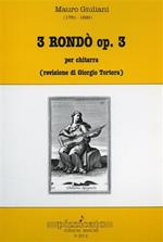 3 Rondò op. 3 per chitarra