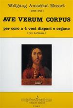 Ave verum Corpus per coro a 4 voci dispari e organo