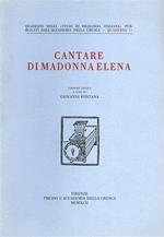 Cantare di Madonna Elena