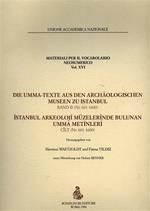 Die Umma - Texte Aus Den Archaologischen Museen Zu Istanbul. Band II ( nr. 601 - 1600 )