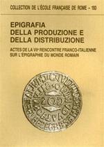 Epigrafia della produzione e della distribuzione