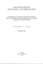 Commissione di Studio dei Provvedimenti per la conservazione e Difesa della Laguna e della città di Venezia. vol