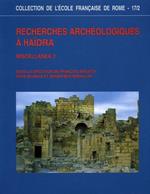 Recherches Archéologiques à Haidra. Miscellanea 2. Nouveaux documents épigraphiqu
