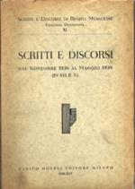 Scritti e discorsi