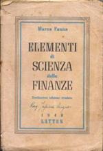 Elementi di scienza delle finanze