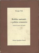 Reddito nazionale e politica economica