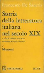 Storia della letteratura italiana nel secolo XIX. Vol I