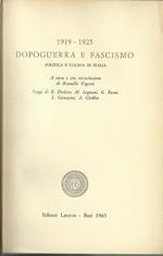 1919-1925 Dopoguerra e Fascismo