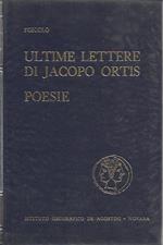 Ultime Lettere di Jacopo Ortis, Poesie