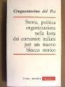 Storia, politica organizzazione nella lotta dei comunisti italiani per un nuovo blocco storico