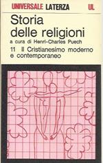 Storia delle Religioni Il Cristianesimo moderno e contemporaneo