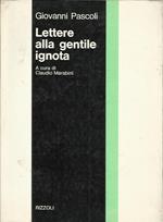 Lettere alla gentile ignota