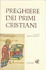 Preghiere dei primi cristiani