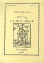 L' Italia nei secoli: statuti e storia locale