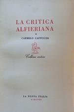 La critica alfieriana: orientamenti e prospettive