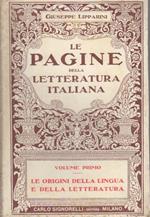 Le origini della lingua e della letteratura