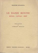 Le razze bovine: bufali, cattali, zebu