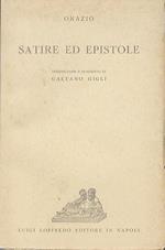 Satire ed epistole. 2. ed. Introduzione e commento di Gaetano Gigli