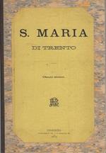 S. Maria di Trento: cenni storici