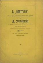 Il Dimittatur della S. Congregazione dell’Indice e A. Rosmini in risposta ad alcuni articoli del Molto Rev. Professore Don Giuseppe Lange pubblicati sulla Voce Cattolica di Trento: riflessioni