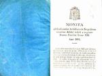 Monita ad Confessarios Archidioecesis Neapolitane. Opera di carattere storico-religioso per lo più stampate a Napoli