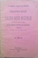 Reminiscenze del Sacro Rito nuziale celebrato nella chiesa di San Giovanni Battista dei Celestini a Bologna l’anno 1881 d l’anno 1883
