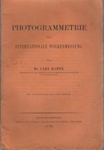 Photogrammetrie und internationale Wolkenmessung